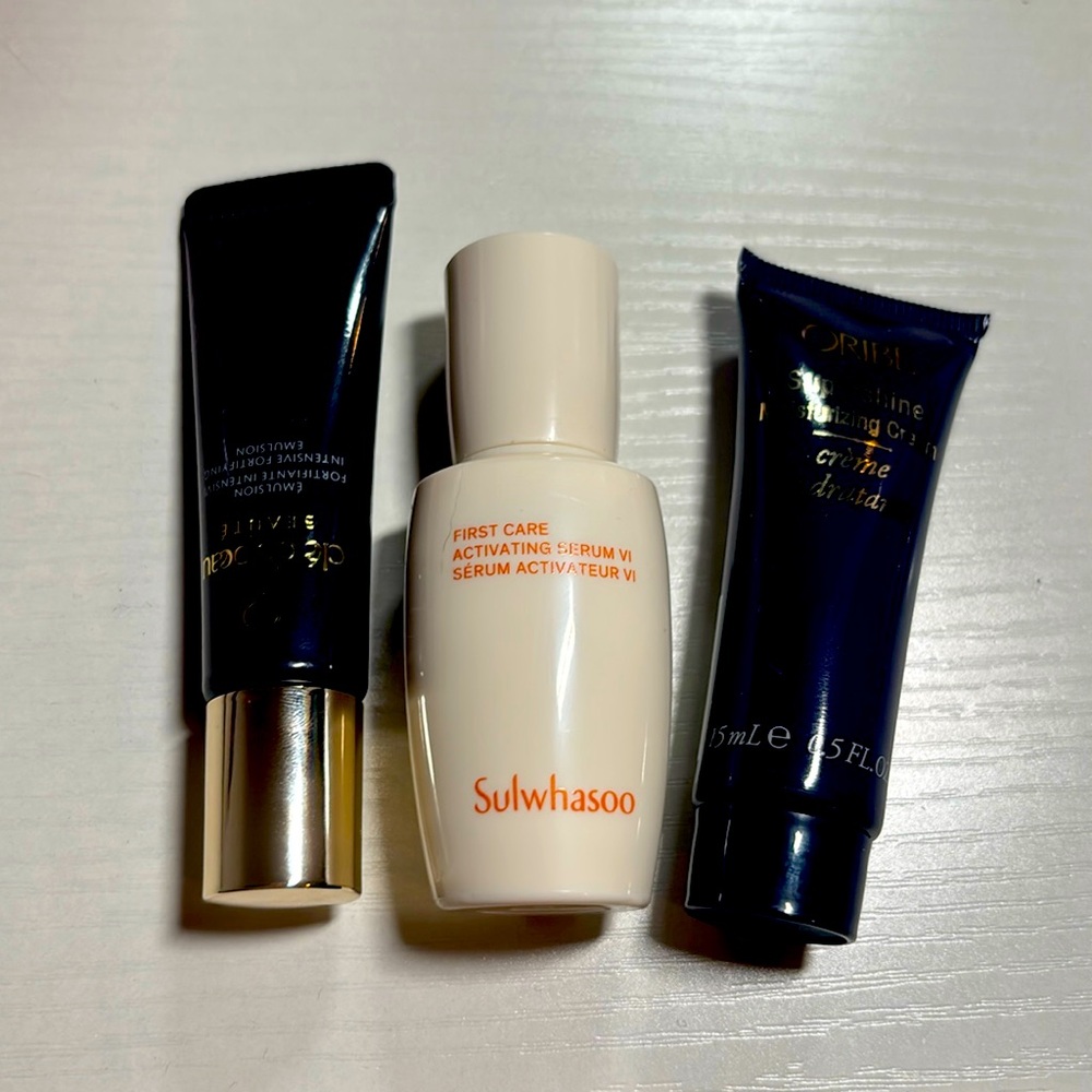 Bundle of 3 samples from sephora